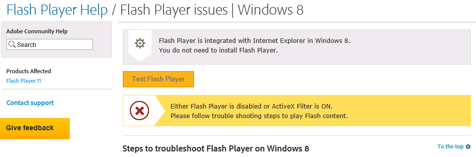 Where is adobe flash player installed on my computer