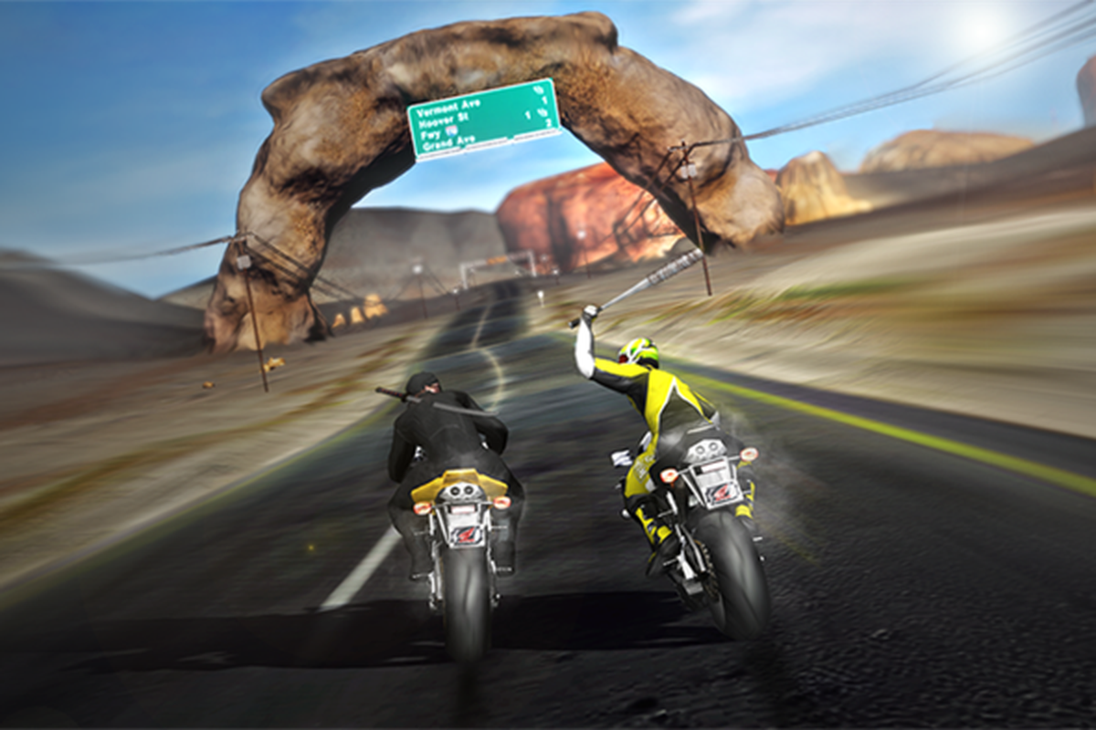 Road Rash Motorcycle Game